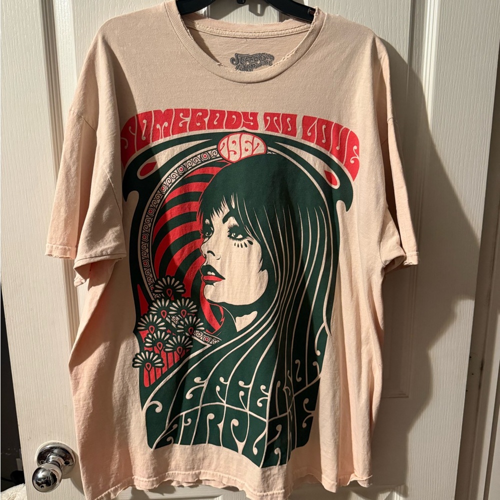 Vintage Graphic Beige Tee